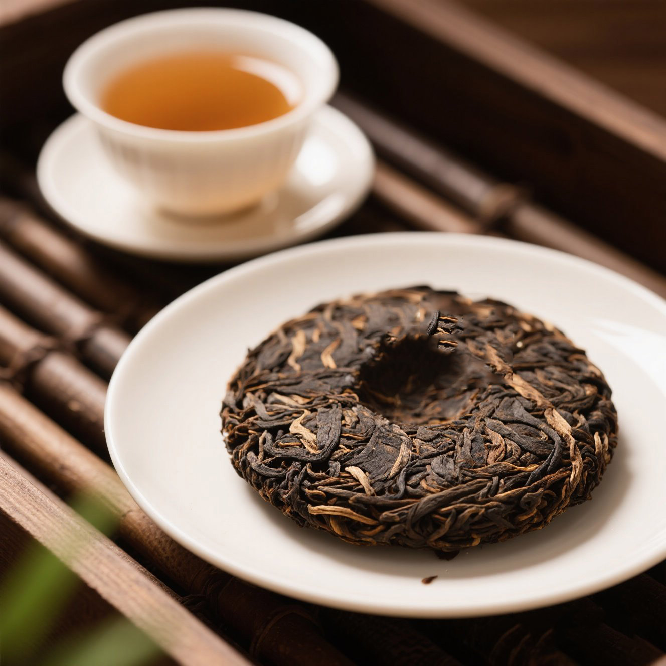 佰儒小青柑普洱茶叶礼盒装 广东新会小青柑云南勐海柑普茶熟茶500g